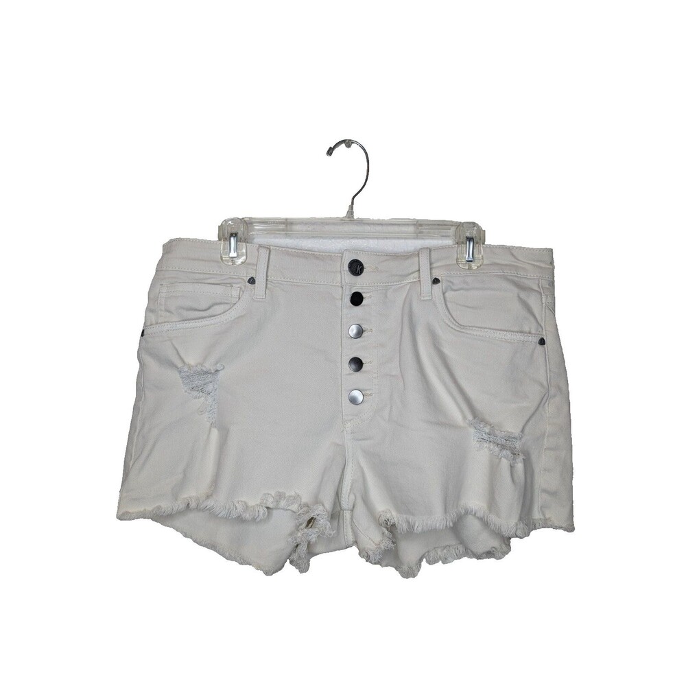 Kut from the Kloth Shorts Jane High Rise Womens  Sz 14 Button Fly Beach Vacation